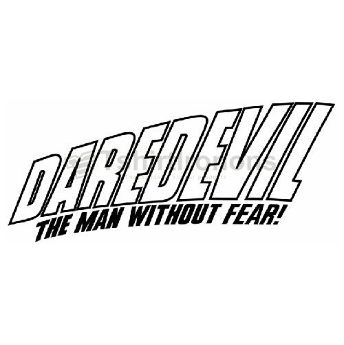 Daredevil T-shirts Iron On Transfers N6813 - Click Image to Close